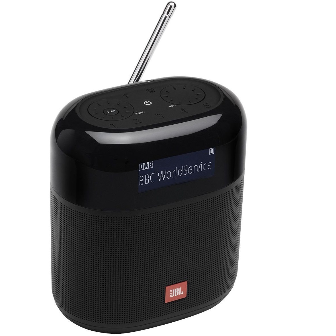 JBL Tuner XL speaker system with built-in FM receiver, main view