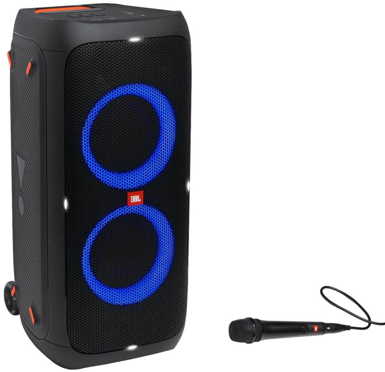 Акустическая система JBL PartyBox 310 в комплекте с микрофоном, главный вид