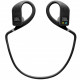 JBL Endurance Jump Wireless In-Ear Headphones, Black frontal view