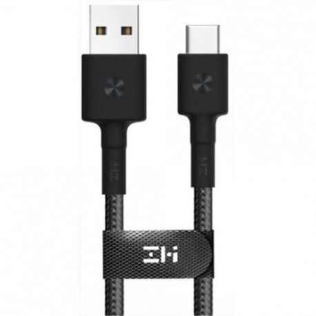 ZMI USB-A - USB-С, BRAIDED Cable, 2m, Black