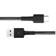 ZMI USB-A - USB-С, BRAIDED Cable, 2m, Black overall plan