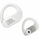 JBL Endurance Peak II Wireless In-Ear Headphones, White close-up_2