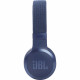 JBL Live 460NC Wireless On-Ear Headphones, Blue side view