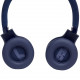 JBL Live 400BT Wireless On-Ear Headphones, Blue close-up