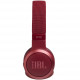 JBL Live 400BT Wireless On-Ear Headphones, Red side view