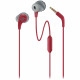 JBL Endurance Run Sweatproof Wired Sports In-Ear Headphones, Red