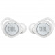 JBL Live 300 TWS Wireless In-Ear Headphones, White frontal view