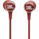 Беспроводные наушники JBL LIVE 220BT Wireless In-Ear, Red крупный план_1