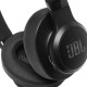 JBL Live 500BT Wireless Over-Ear Headphones, Black close-up