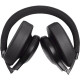 JBL Live 500BT Wireless Over-Ear Headphones, Black folded