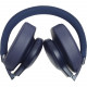 JBL Live 500BT Wireless Over-Ear Headphones, Blue folded