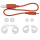 Беспроводные наушники JBL Reflect Flow Wireless In-Ear, Teal кабель питания и набор амбушюр