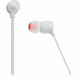 JBL Tune 110BT Wireless In-Ear Headphones, White close-up_2
