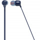 Беспроводные наушники JBL Tune 115BT Wireless In-Ear, Blue крупный план_3