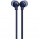 Беспроводные наушники JBL Tune 115BT Wireless In-Ear, Blue крупный план_1