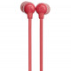 JBL Tune 115BT Wireless In-Ear Headphones, Coral close-up_1
