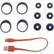 Беспроводные наушники JBL Live Free NC+TWS Wireless In-Ear, Blue кабель питания и набор амбушюр