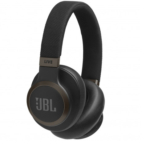 JBL Live 650BT NC Wireless Over-Ear Headphones, Black