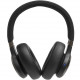 JBL Live 650BT NC Wireless Over-Ear Headphones, Black frontal view