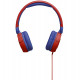 JBL JR310 Volume-Limited Kids On-Ear Headphones, Red frontal view