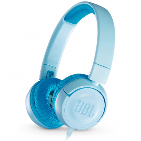 JBL JR300 Volume-Limited Kids On-Ear Headphones, Blue