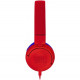 JBL JR300 Volume-Limited Kids On-Ear Headphones, Red side view_1