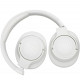 JBL Tune 700 BT Wireless Over-Ear Headphones, White folded