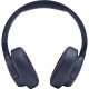 JBL Tune 700 BT Wireless Over-Ear Headphones, Blue frontal view