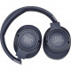 JBL Tune 700 BT Wireless Over-Ear Headphones, Blue folded
