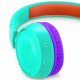 JBL JR300BT Kids Wireless On-Ear Headphones, Tropic Teal close-up