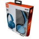 JBL Tune 450 On-Ear Headphones, Blue packaged