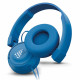 JBL Tune 450 On-Ear Headphones, Blue close-up