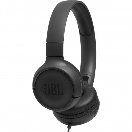 JBL Tune 500 On-Ear Headphones, Black
