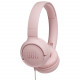 JBL Tune 500 On-Ear Headphones, Pink
