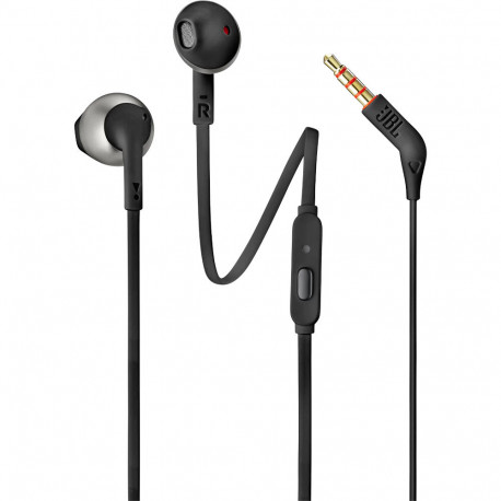 JBL T205 In-Ear Headphones, Black