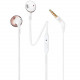 JBL T205 In-Ear Headphones, Rose Gold