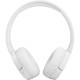 JBL Tune 660NC Wireless On-Ear Headphones, White back view