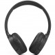 JBL Tune 660NC Wireless On-Ear Headphones, Black frontal view