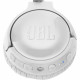 JBL Tune 600BT NC Wireless On-Ear Headphones, White close-up