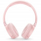 JBL Tune 600BT NC Wireless On-Ear Headphones, Pink frontal view
