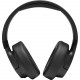 JBL Tune 750BT NC Wireless Over-Ear Headphones, Black frontal view