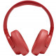 JBL Tune 750BT NC Wireless Over-Ear Headphones, Coral frontal view