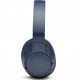 JBL Tune 750BT NC Wireless Over-Ear Headphones, Blue side view