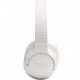 JBL Tune 750BT NC Wireless Over-Ear Headphones, White side view