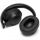 JBL Tune 710 BT Wireless Over-Ear Headphones, Black folded
