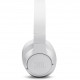JBL Tune 710 BT Wireless Over-Ear Headphones, White side view