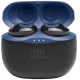 JBL Tune 125TWS Wireless In-Ear Headphones, Blue frontal view