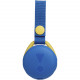JBL JR POP Kids Portable Bluetooth Speaker, Cool Blue back view