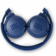 Беспроводные наушники JBL Tune 500BT Wireless On-Ear, Blue в сложенном виде