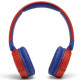 JBL JR310BT Kids Wireless On-Ear Headphones, Red frontal view